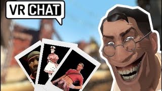 TF2 In VRchat - Medic sells femboys pics 