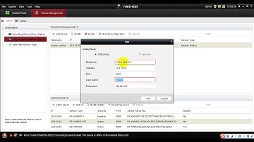 How to Configure a Hikvision Video Intercom Indoor Station on iVMS 4200