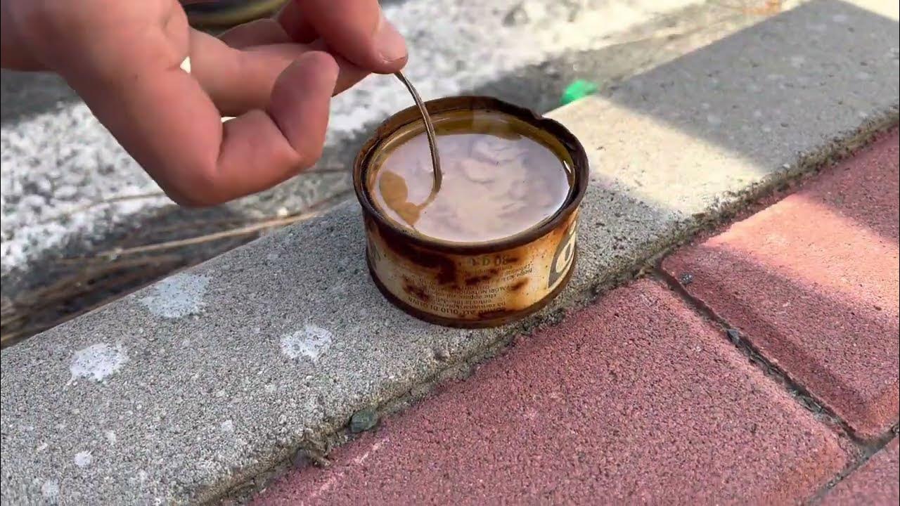opening an old rusty expired tuna can 4K 60FPS HDR YouTube