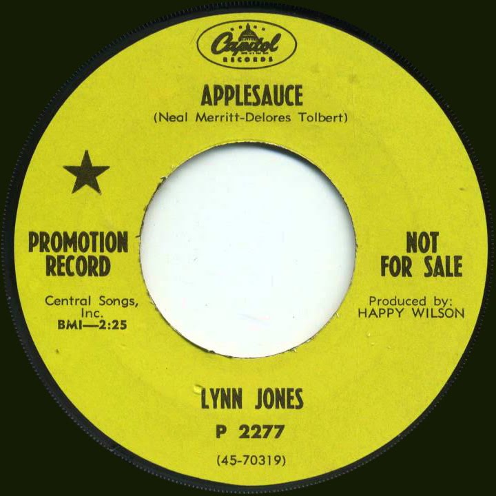Lynn Jones singing one of her hit singles Applesauce
