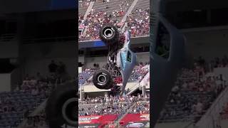 Megalodon High Jump 2023 Monster Jam #monstertruck #monsterjam