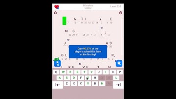 Cryptogram: The Solution For Level 255! - Step by Step Word Brain Puzzle