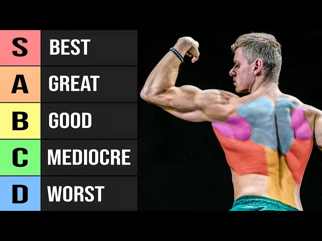 22 Back Exercises Ranked (Worst to Best!) 