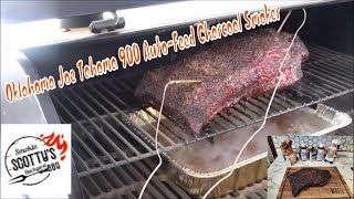 Get Mindblowing Brisket Results With The Oklahoma Joes Tahoma 900 Auto Feed Charcoal Smoker!