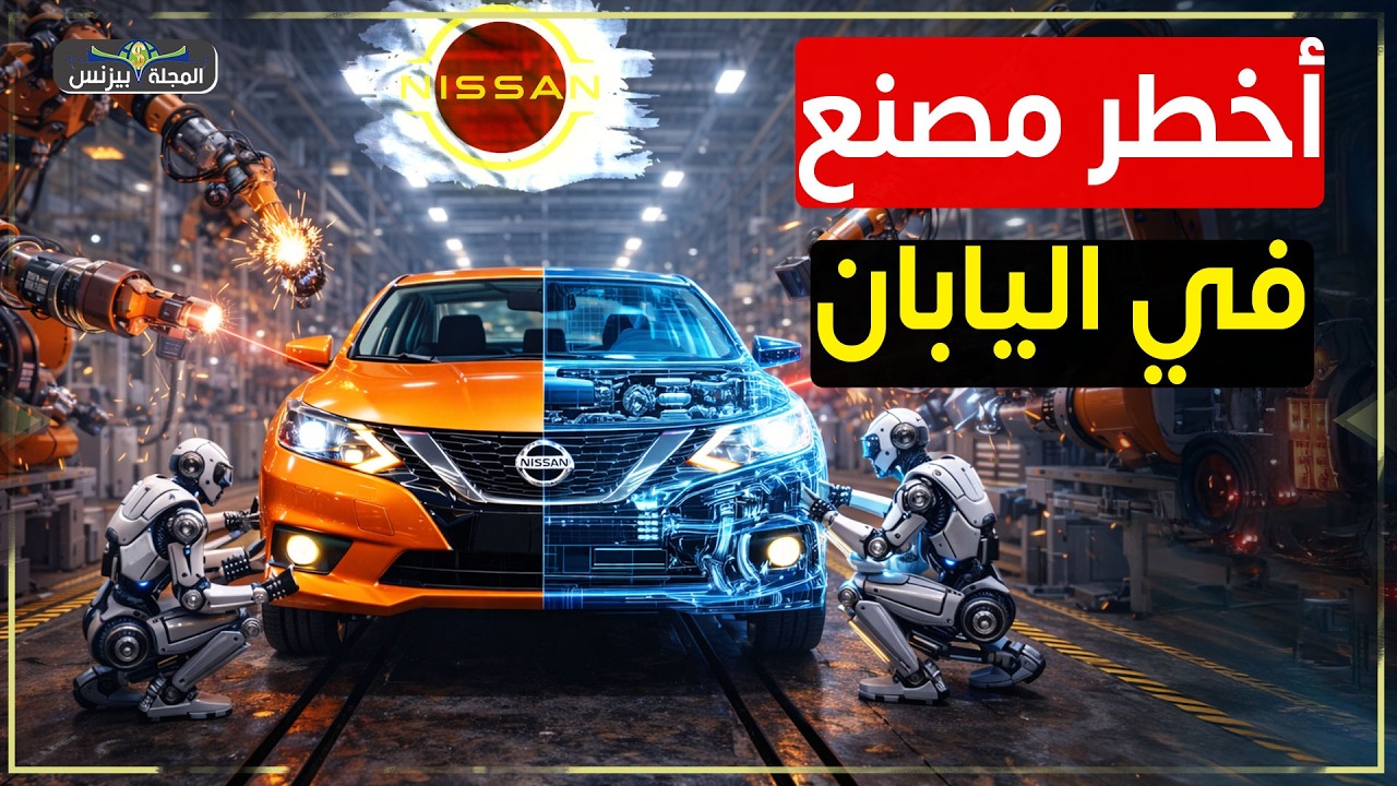 كواليس صناعة السيارات | داخل مصنع نيسان الذكي