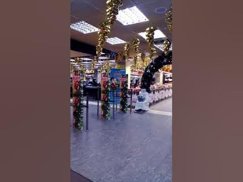 Харьков ТЦ РОСТ АЛЕКСЕЕВКСКИЙ, новогодний вход - YouTube