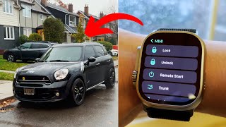 Drone Mobile App on my Apple Watch Ultra 2 - Ultimate Vehicle Control!