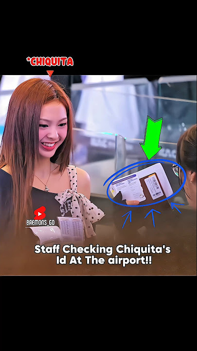 Chiquita protects her privacy At The airport.📸 #babymonster #chiquita #ahyeon #fypviralシ #shorts
