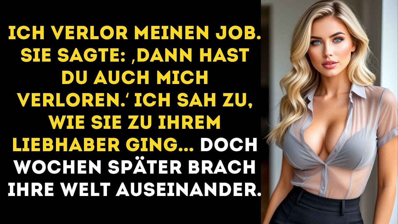 Sie schwor, mich nach meiner Entlassung zu verlassen – bis sie Monate später den wahren Preis..