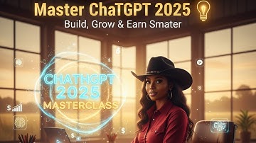 “ChatGPT 2025 Masterclass: Use AI to 10× Your Creator Income & Impact”