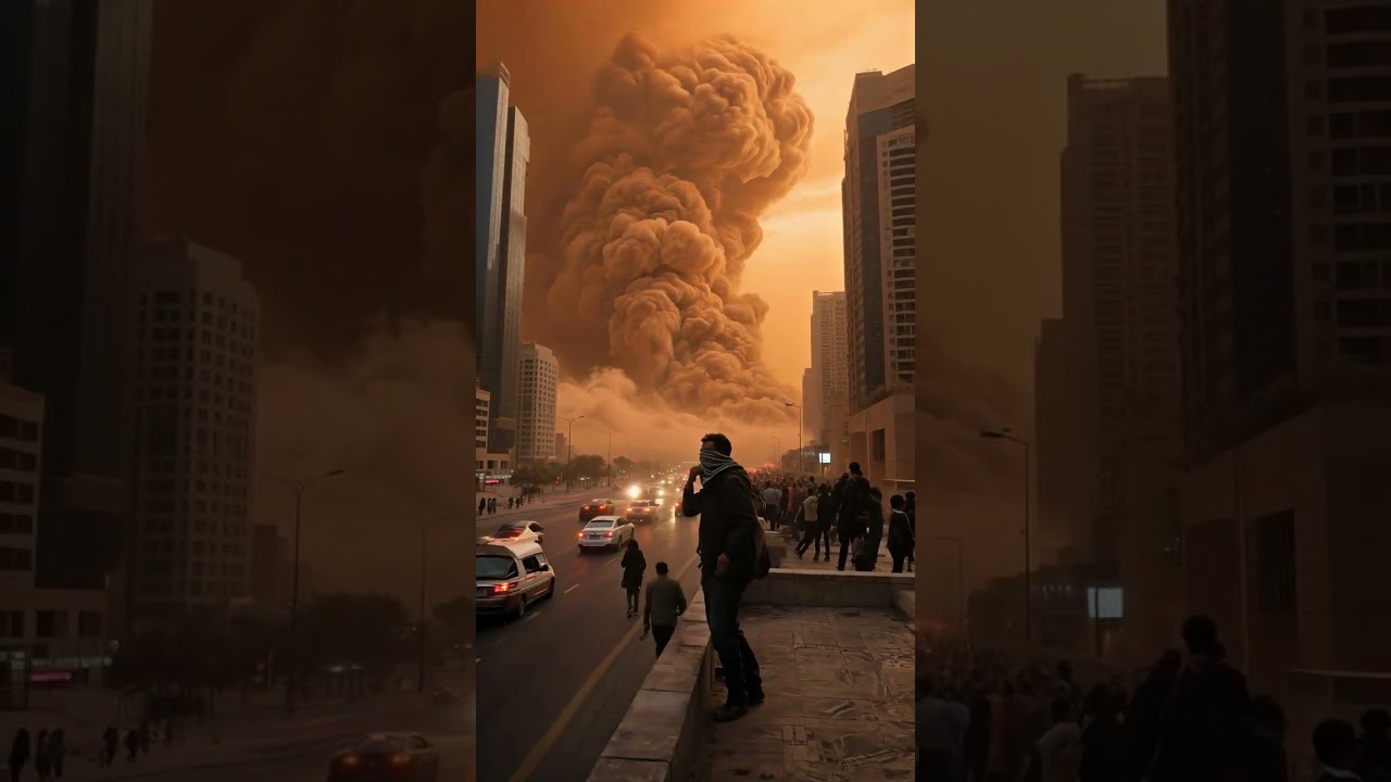Sandstorm Devours City in Seconds – Unbelievable Footage!