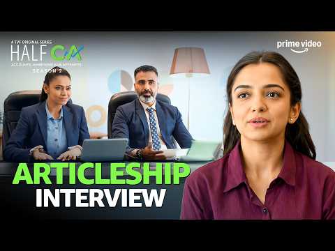 Archie का Articleship Interview 😳 ft. Ahsaas Channa | Half CA Season 2 | Prime Video