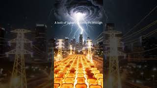 The Insane Power of Lightning ⚡#shorts#viral#facts#lightning#sciencefacts