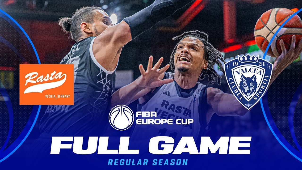 Regular Season | RASTA Vechta v CS Valcea 1924 | Full Basketall Game | FIBA Europe Cup 2025-26