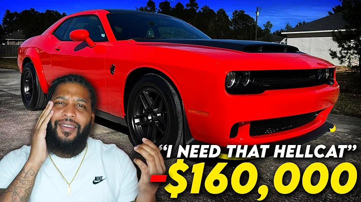 Broke Guy With 440 Credit Score Attempts To Purchase $160,000 Dodge Charger Hellcat