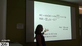 Jo Hardin | Beyond AIC: Model Selection Criteria for Single and Double Sigmoid Models | CGSI 2026