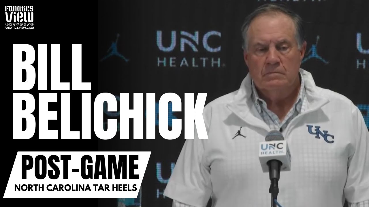 Билл Беличик подводит итоги матча «Северная Каролина» против «Стэнфорда», улучшения в UNC и погон...