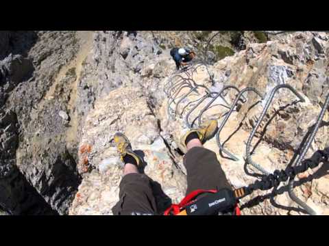 Via Ferrata La Croix des Verdons Courchevel Savoie