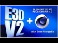 Element 3D V2 Tutorial - Importing Cinema 4D Models & Animations (After Effects) - Sean Frangella