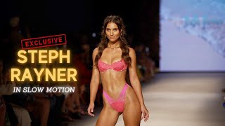 Steph Rayner In Slow Motion Miami Swim Week 2023