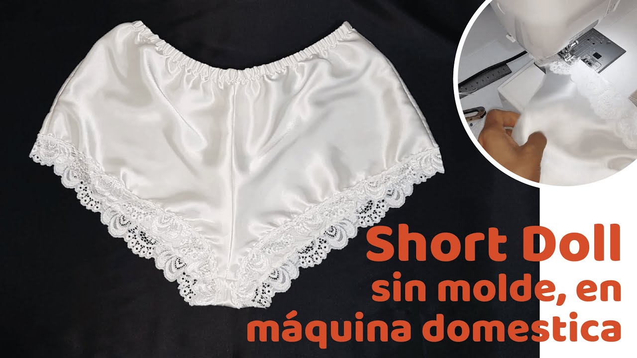 COMO HACER UN SHORT DOLL RAPIDO Y SIN MOLDE