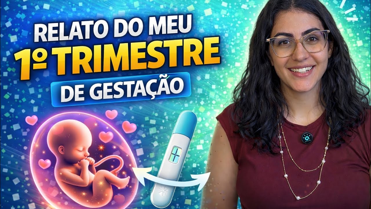 Como foi meu 1º trimestre de gestação | Drielli Mathiasen
