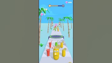 Juice Run New Update Gameplay All Levels Android, iOS ( Level 17 )