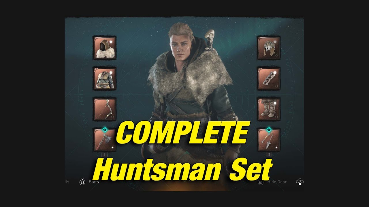 Huntsman Set Where to get All Locations Assassin's Creed Valhalla