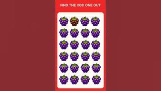 FIND THE ODD ONE EMOJI OUT #shorts