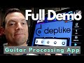 Deplike Mobile Guitar Rig | Demo App on iOS