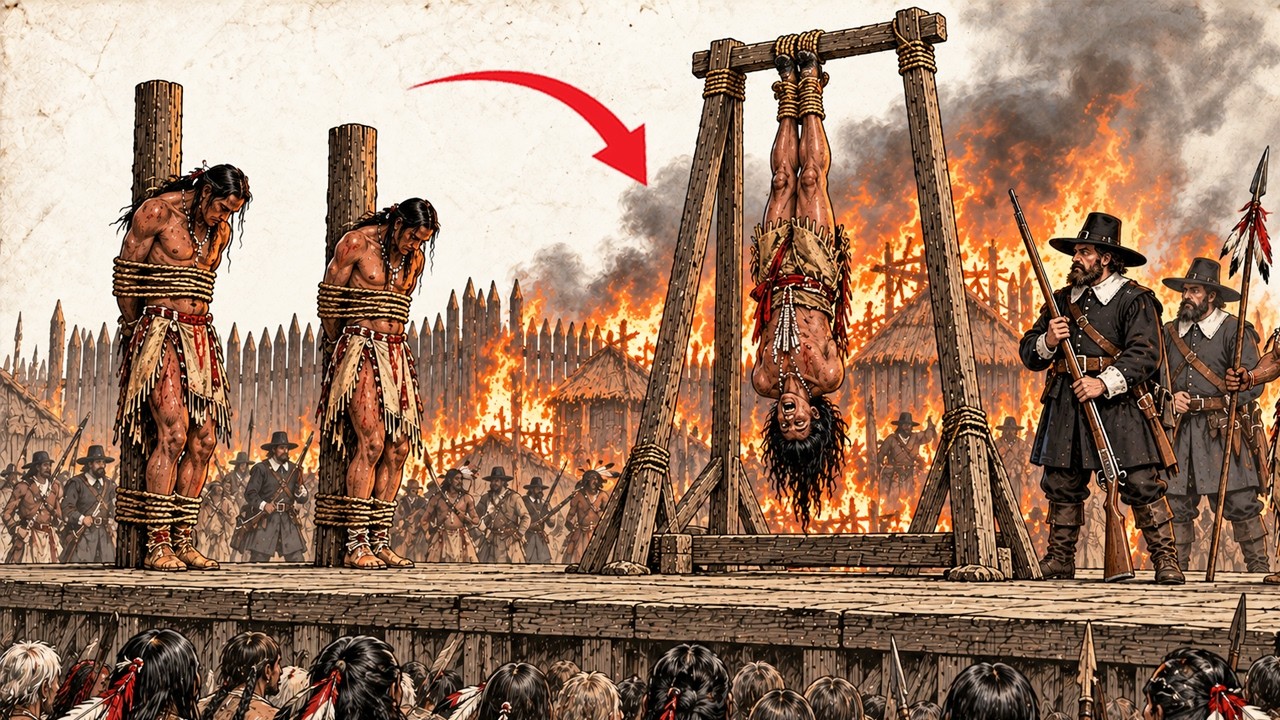 They Didn't Just Kill the Pequot - The HORRIFYING Truth About the Pequot War