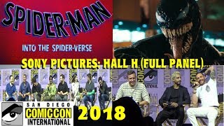 SDCC 2018:Sony (Full Panel) Into the Spider-Verse / Venom