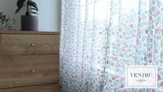 英国　ヴィンテージ　リバティ　生地　カーテン　100cm×130cm 2枚 英国 ヴィンテージ リバティ 生地 カーテン 100cm×130cm 2枚 - メルカリ