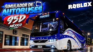 I BECAME A BUS DRIVER! 🇲🇽🚌 | Bus Simulator on 95D | ROBLOX screenshot 4