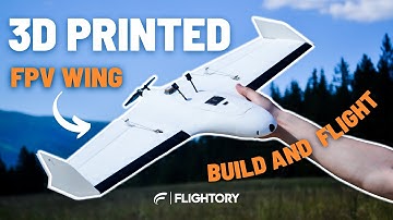 How I Built This AMAZING 3D Printed FPV Wing? | ULTIMATE Build Guide and FLIGHT Coverage