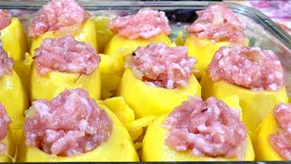 ФАРШИРОВАННЫЙ КАРТОФЕЛЬ Рецепт вкусной картошки в духовке 