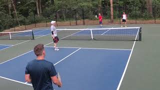 4.5 pickup pickleball - Matt MacDonald, Ron York vs. Joe Spinalle, Krishna Uppalapati