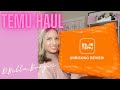 Temu girly haul 