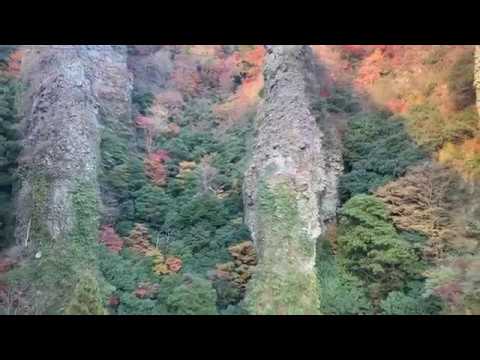 小豆島ロープウェイ寒霞渓の紅葉
