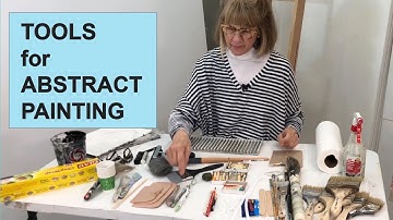 Tools for Acrylic Painting: Cheap tools, remarkable results / Art with Adele
