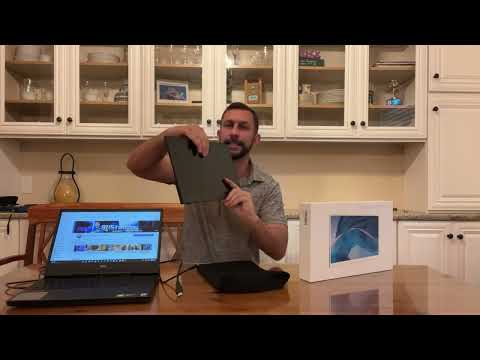 Review Portable Monitor for Laptop 15.6", Travel Monitor with Built-in USB-C Second Monitor