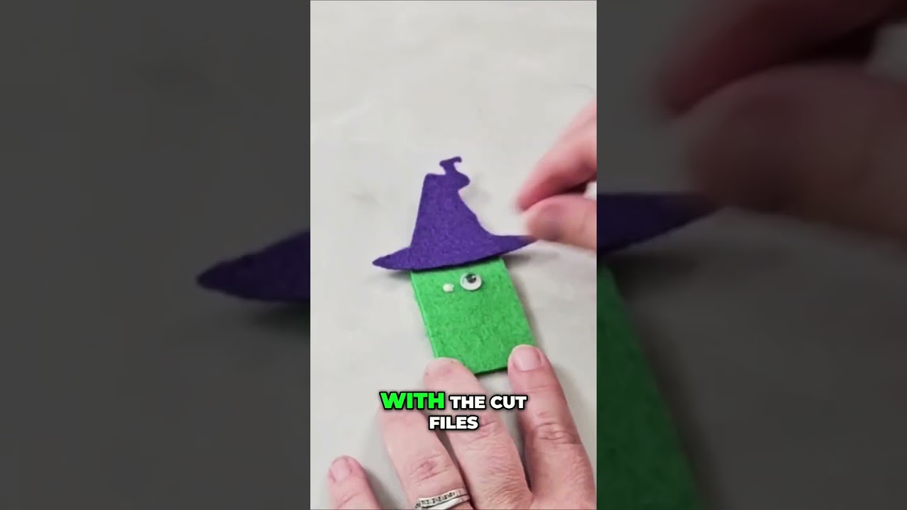 Create Adorable Halloween Finger Puppets with Cricut!