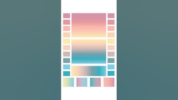 Turquoise Sunset Palette Shade  #graphicdesign #palette  #colors  #aesthetics #colorpalette #shaders