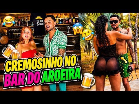 CREMOSINHO CHEGOU NO BAR DO ARUEIRA 😂😂😂 MUITA RESENHA COM SEU OSMAR!