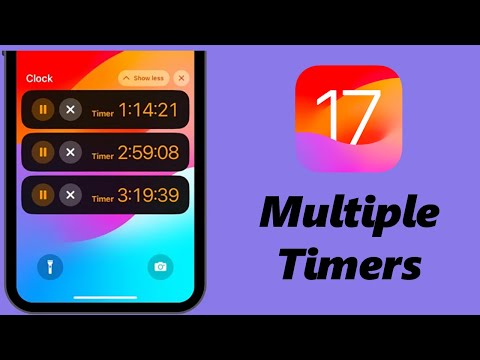 iOS 17: How To Use Multiple Timers