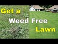 [Easy to APPLY Fall PRE EMERGENT] - Get a Weed Free Lawn