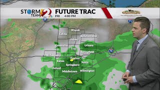 Showers this afternoon and evening