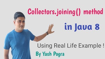Collectors.joining() method in Java 8 | Collectors.joining() method with Examples