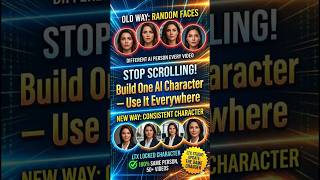 Build One AI Character — Use It Everywhere #ai #shorts #character #ltx