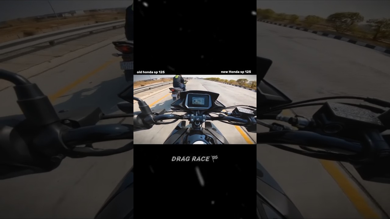Old SP125 vs New SP125 🏍️ Drag race 🏍️ 